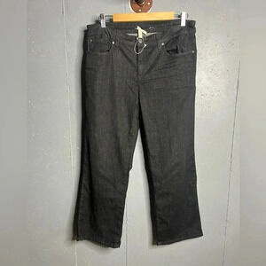 Eileen Fisher Organic Cotton Denim Wide Leg Jeans